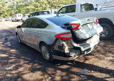 2014 Ford Fusion Hybrid Se from USA, damaged, VIN 3FA6P0LU9ER129565